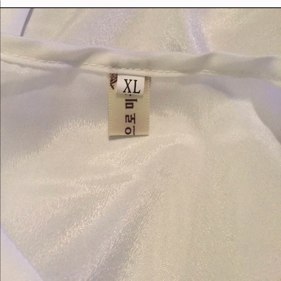 White open sleeve minidress - Picture 8 of 8